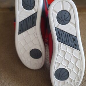Ewing Athletics Orion Mens Red Charcoal Grey High Top Basketball Sneakers 33‎